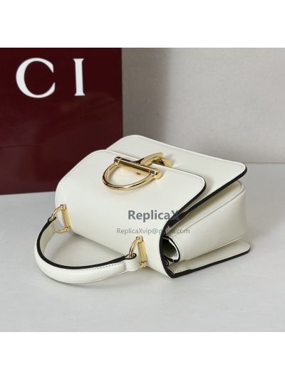 Gucci Siena Small Top Handle Bag 855536 in Ivory