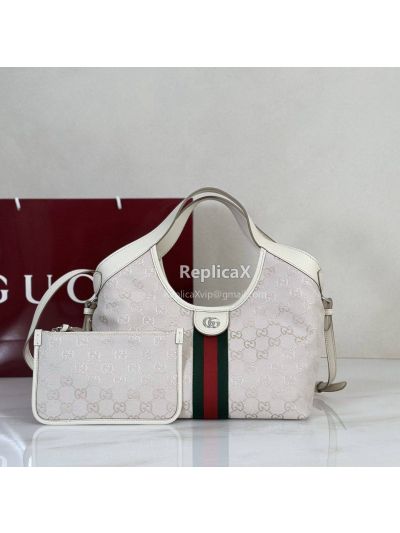 Gucci Small Tote Bag 860845 in Ivory