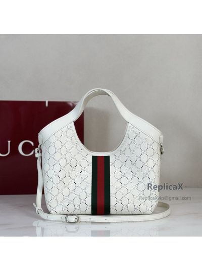Gucci Small Tote Bag 860845 in White