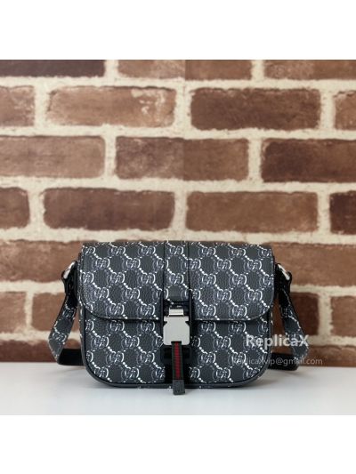 Gucci Super Mini Shoulder Bag 800313 in Dark Grey