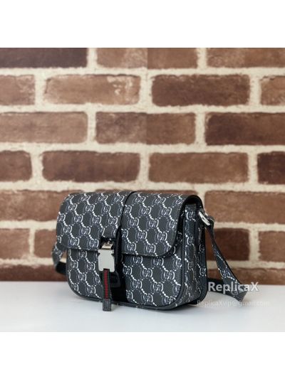 Gucci Super Mini Shoulder Bag 800313 in Dark Grey