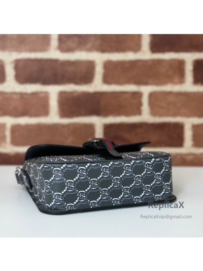 Gucci Super Mini Shoulder Bag 800313 in Dark Grey
