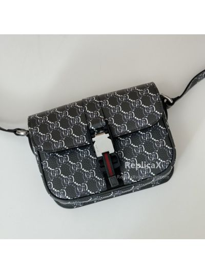 Gucci Super Mini Shoulder Bag 800313 in Dark Grey