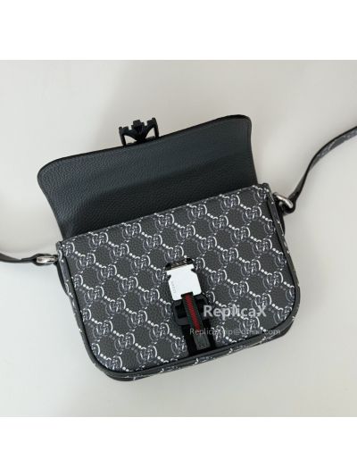 Gucci Super Mini Shoulder Bag 800313 in Dark Grey