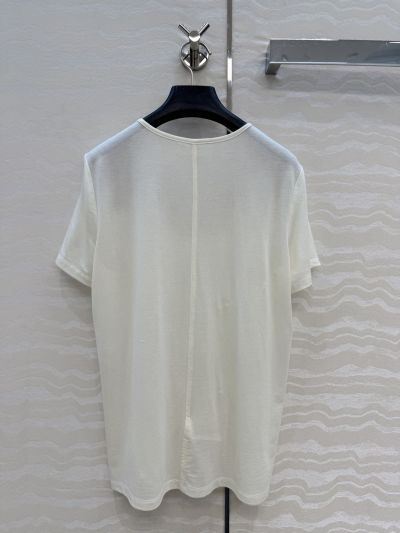 The Row Short Sleeve Oversized T-Shirt in White