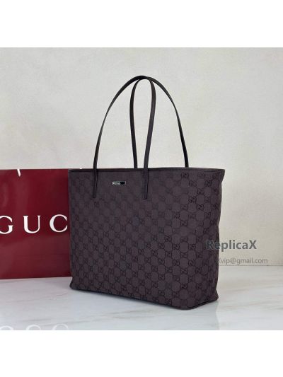 Gucci Tribeca Large Tote Bag 874745 in Dark Brown