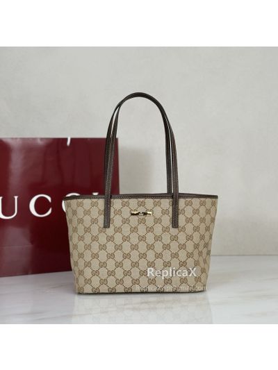 Gucci Tribeca Small Tote Bag 875236 in Beige/Brown