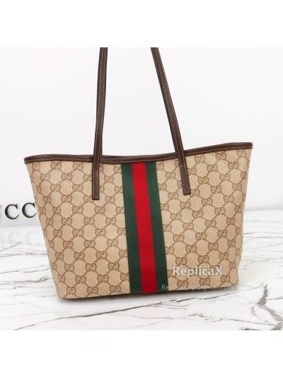 Gucci Tribeca Small Tote Bag 875236 in Beige/Brown