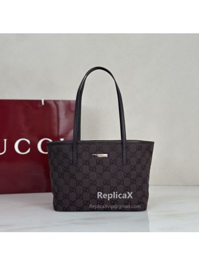 Gucci Tribeca Small Tote Bag 875236 in Sand and Dark Brown