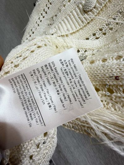 Valentino V-Neck Short Sleeve Cardigan