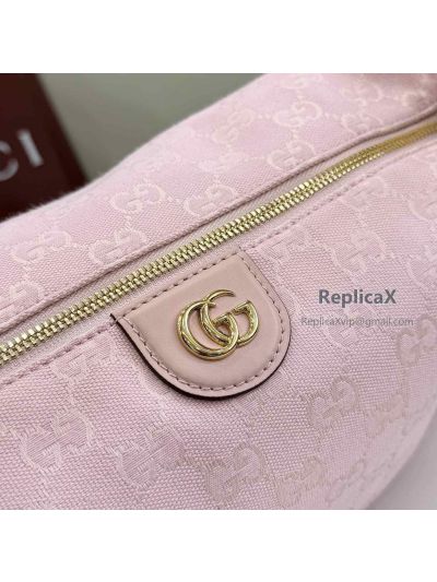 Gucci Vanity Medium Top Handle Bag 857799 in Pink