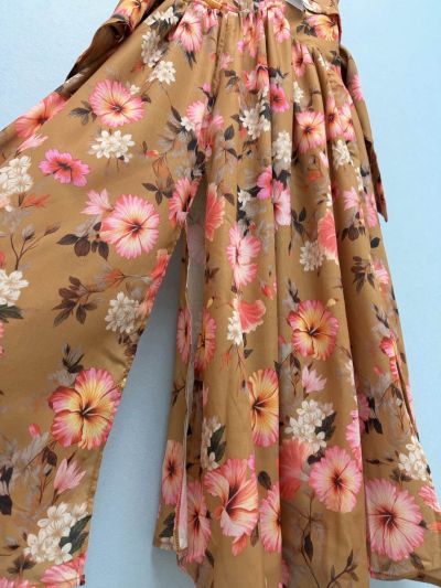 Zimmermann Bow Floral Dress in Multicolor