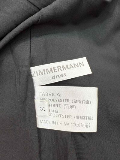 Zimmermann Linen Floral Dress in Multicolor