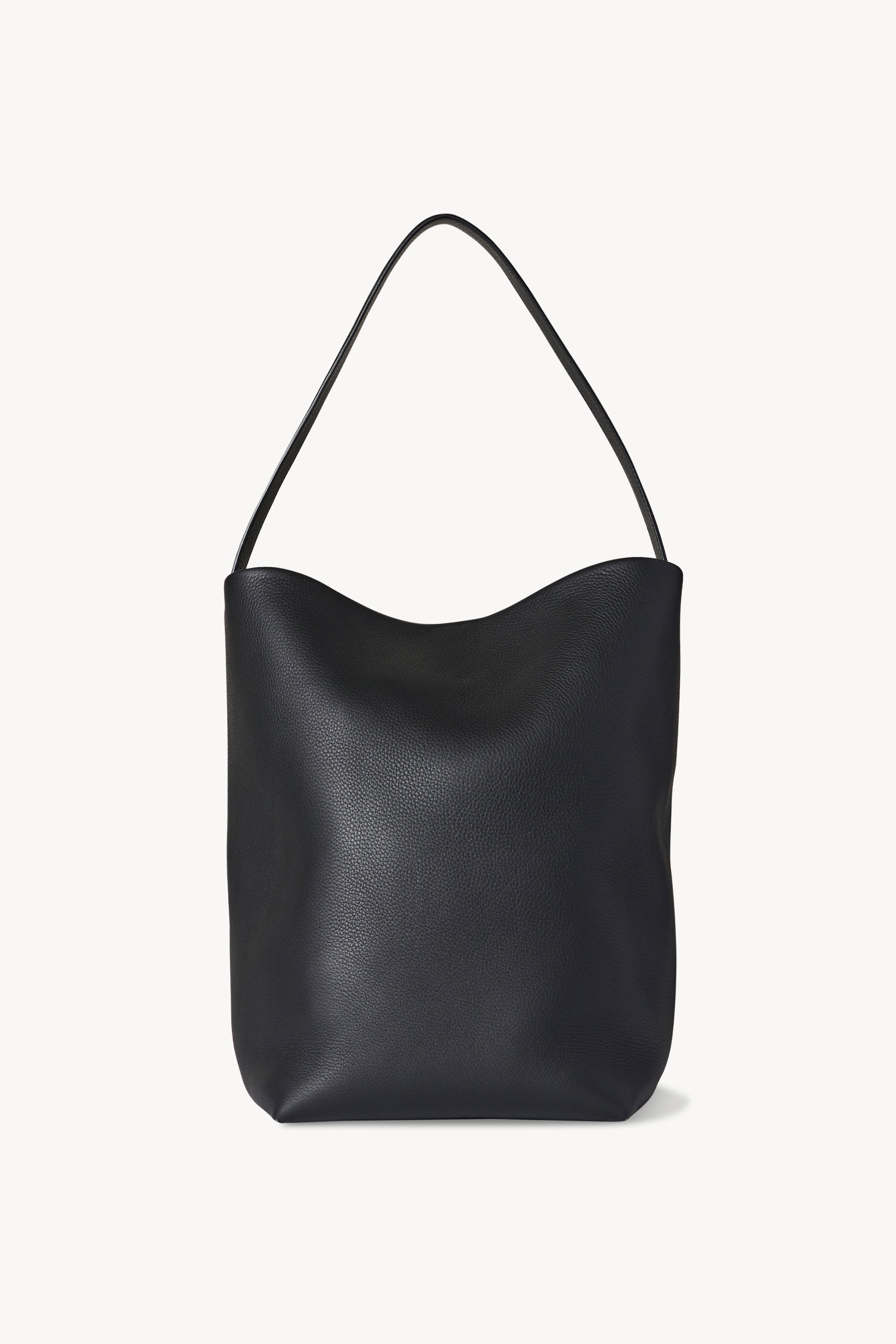 Black The Row N S Park Tote with a tall vertical silhouette
